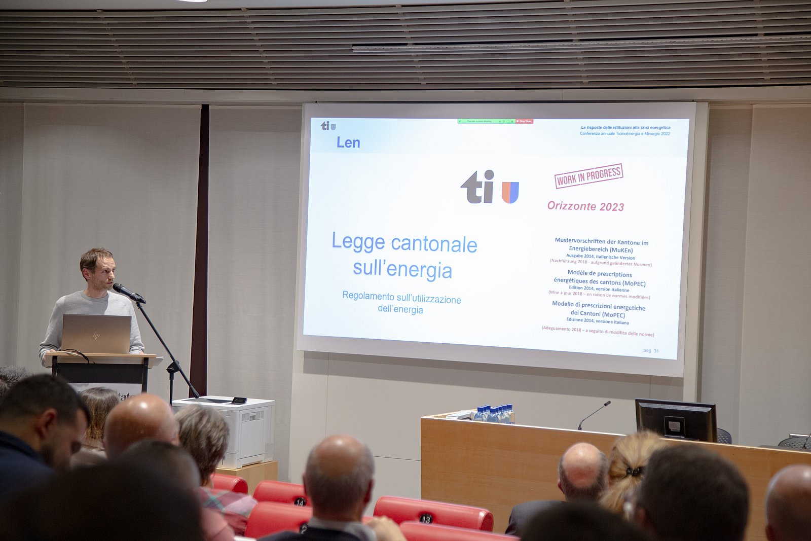 Conferenza annuale TicinoEnergia - Minergie 2022